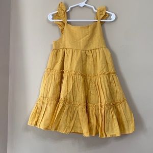 NWT Yellow tank dress TAHARI